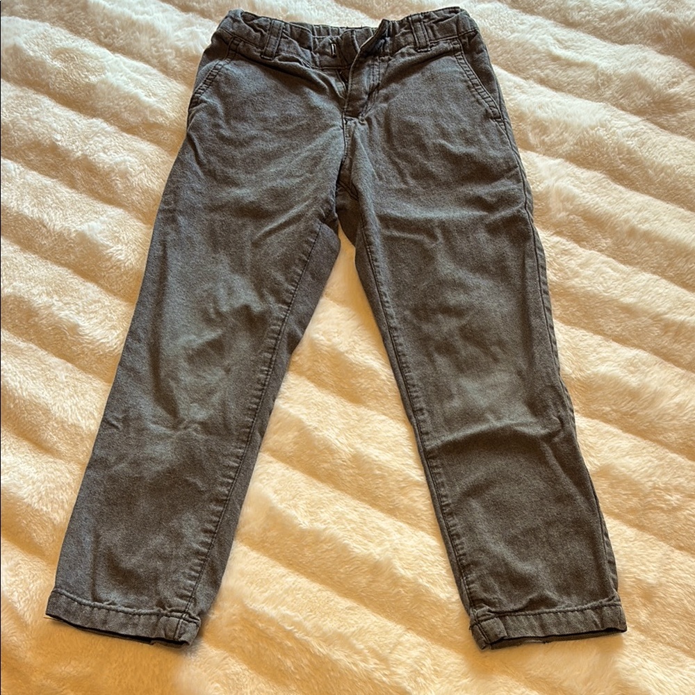 Gray Casual Pants